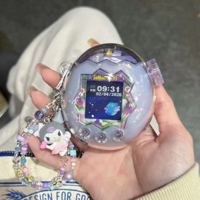 Tamagotchi Electronic Pet Virtual - เคสป้องกัน Tamagotchi Paradise สีมาการอง คอนทราสต์สีสันสดใส ป้องกันการกระแทก