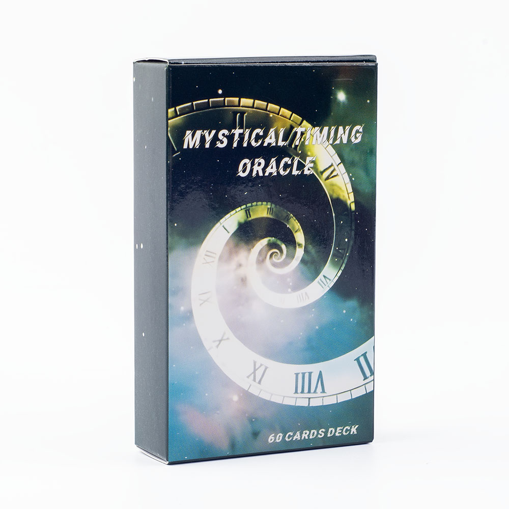 Tarot Cards Deck With Guidebook - Mystical Timing Oracle 60 การ์ด 10.3*6