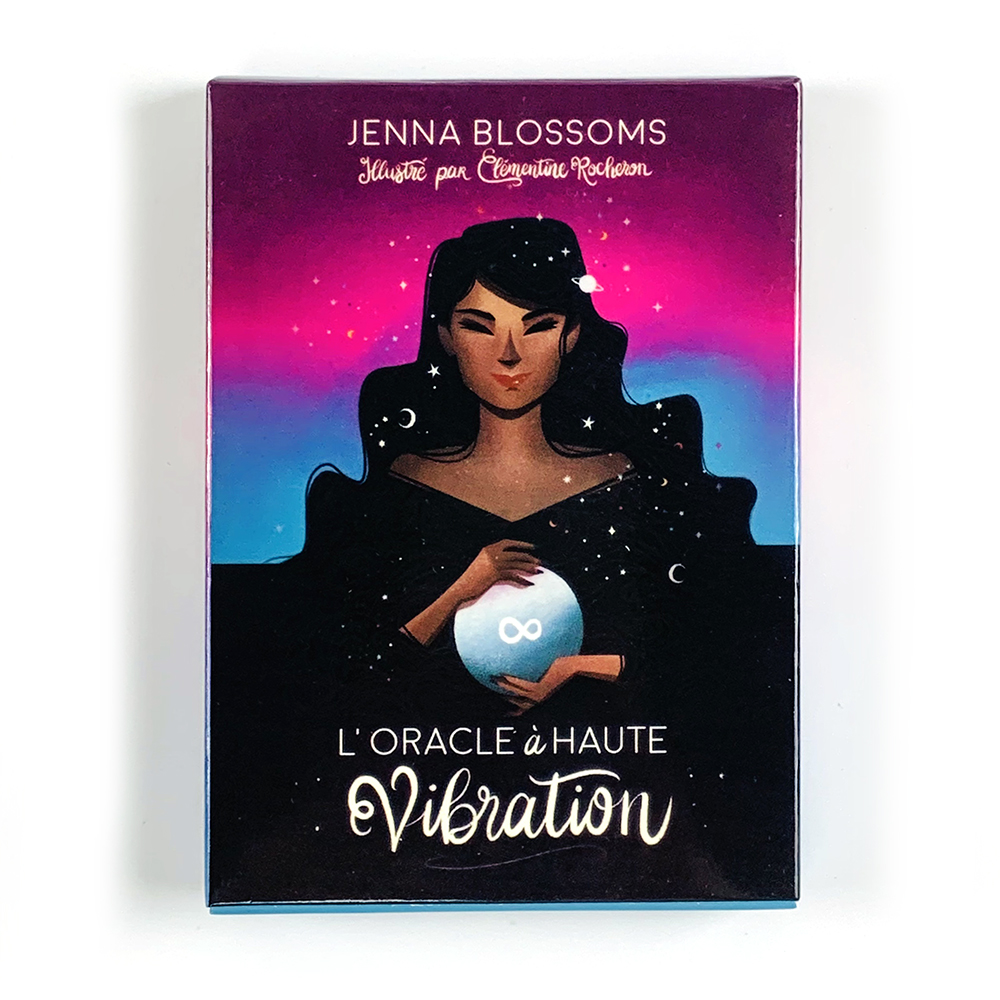 Tarot Cards Deck With Guidebook - L'Oracle à Haute Vibration - ชุดไพ่โอราเคิลฝรั่งเศส