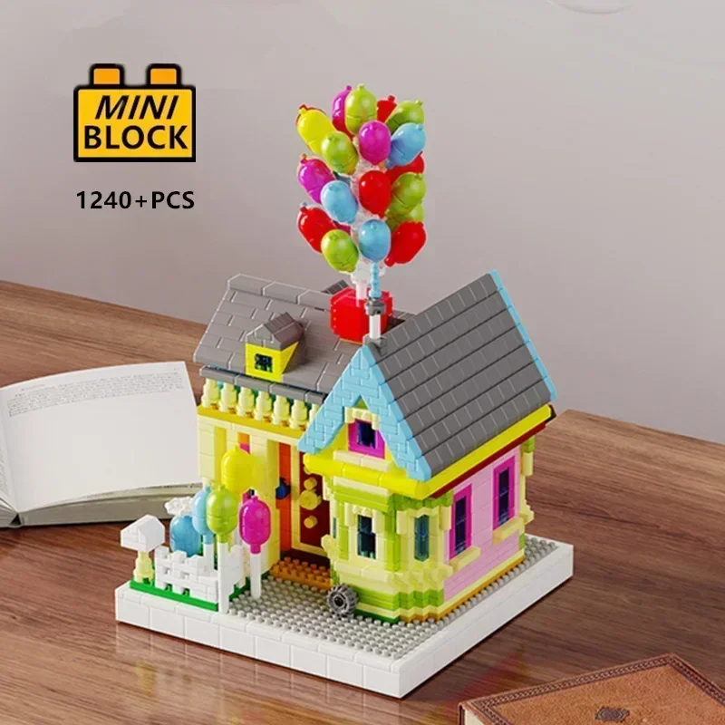 Building Blocks - ไมโคร-มินิ-บล็อก บอลลูน ฟลายเฮ้าส์ เฟรนด์ส สตรีทวิว โมเดล