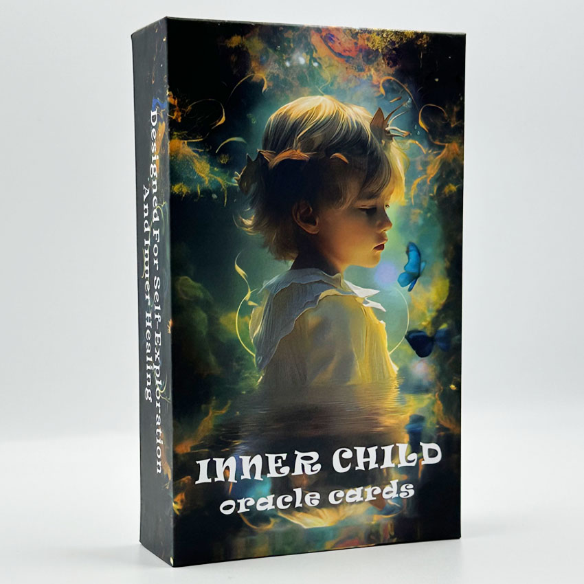 Tarot Cards Deck With Guidebook - การ์ด Oracle เด็กภายใน, ไพ่ทาโรต์, การรักษาภายใน, สํารับไพ่ทาโรต์