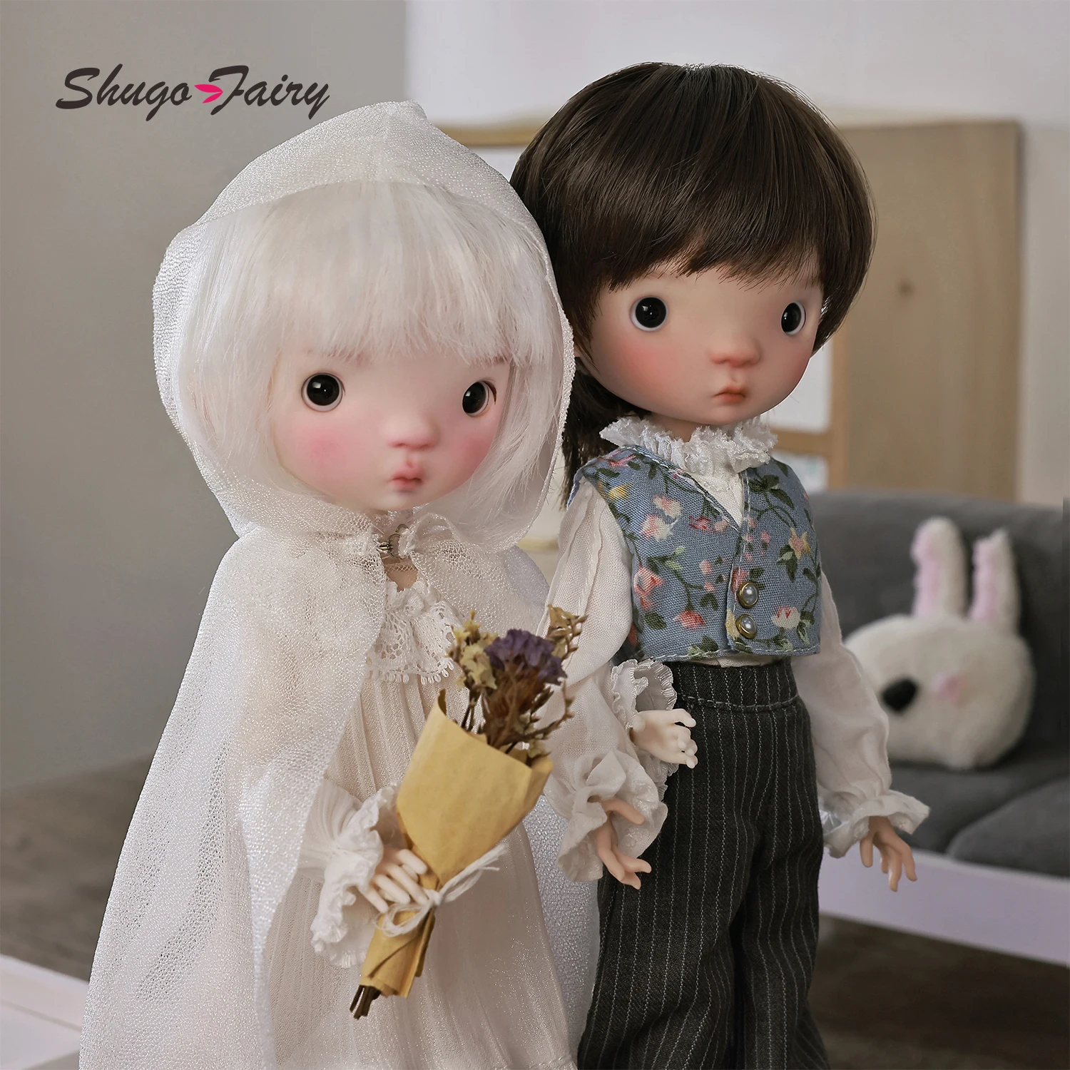 Bjd Doll 1 6 Full Set With Clothes - ตุ๊กตาบีเจดี ShugaFairy Peaches ขนาด 1/6 30