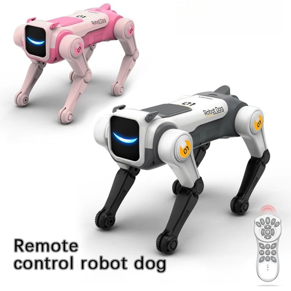 Remote Control Toys - หุ่นยนต์สุนัขควบคุมระยะไกลอัจฉริยะ รุ่นไบโอนิค ควบคุมด้วยเสียง ของเล่นไฟฟ้า ของขวัญวันเกิด