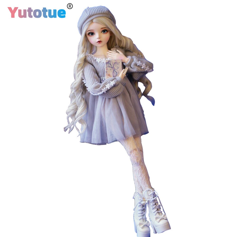 Bjd Doll 1 6 Full Set With Clothes - ตุ๊กตา BJD ขนาด 60 ซม. ยี่ห้อ