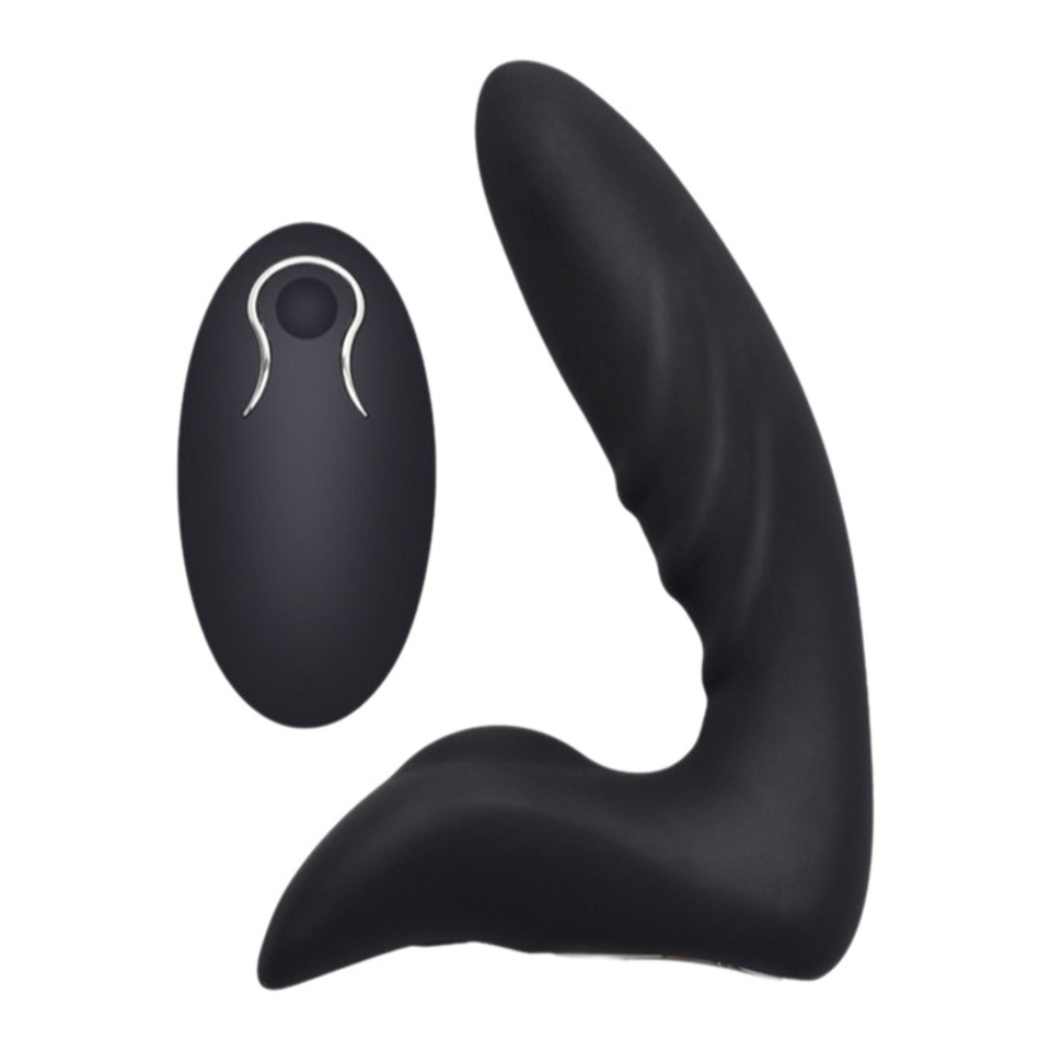 Remote Control Toys - เครื่องกระตุ้นทางทวารหนักสำหรับผู้ชาย ไวเบรเตอร์ ของเล่นทางเพศสำหรับผู้ใหญ่ ซิลิโคน นวดต่อมลูกหมาก รีโมทไร้สาย
