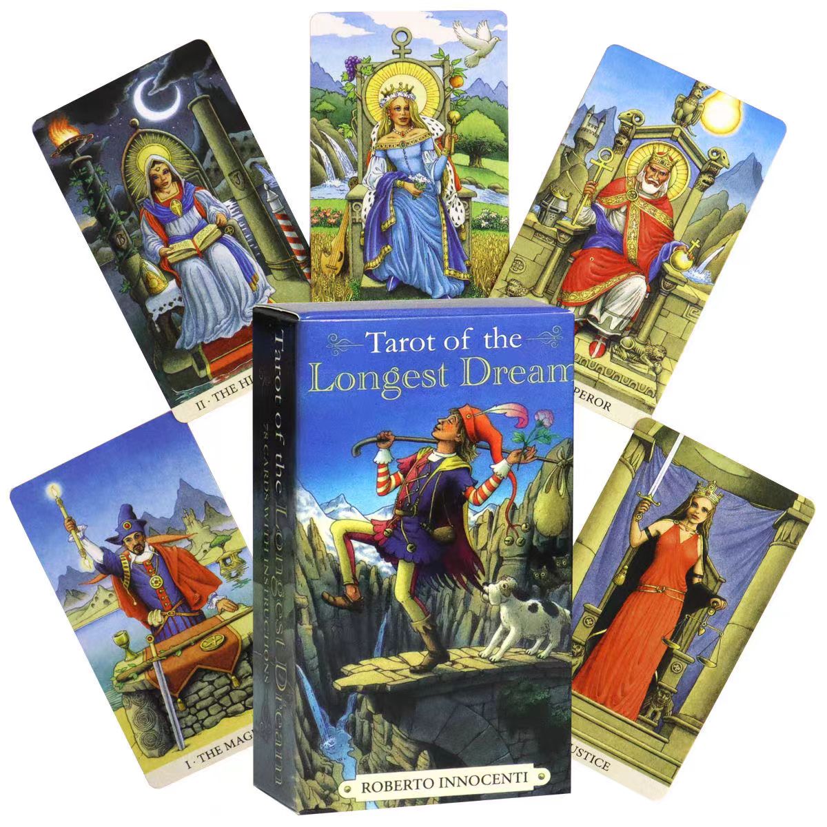 ไพ่ดรีมการ์ด 78 ใบที่ยาวที่สุด - Tarot Cards Deck With Guidebook บทวิจารณ์และราคา