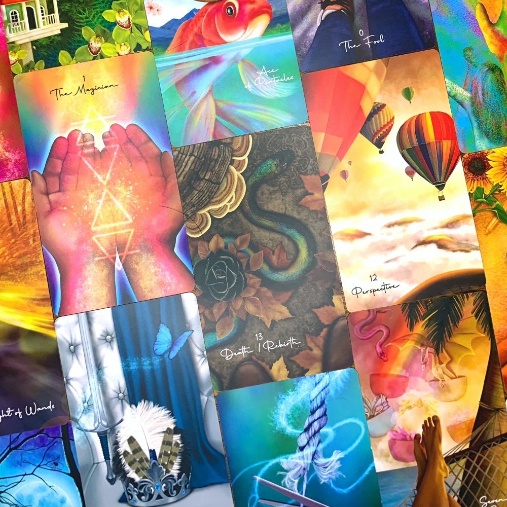 ไพ่ทาโรต์ของ Oneness 10.3*6 ซม - Tarot Cards Deck With Guidebook บทวิจารณ์และราคา