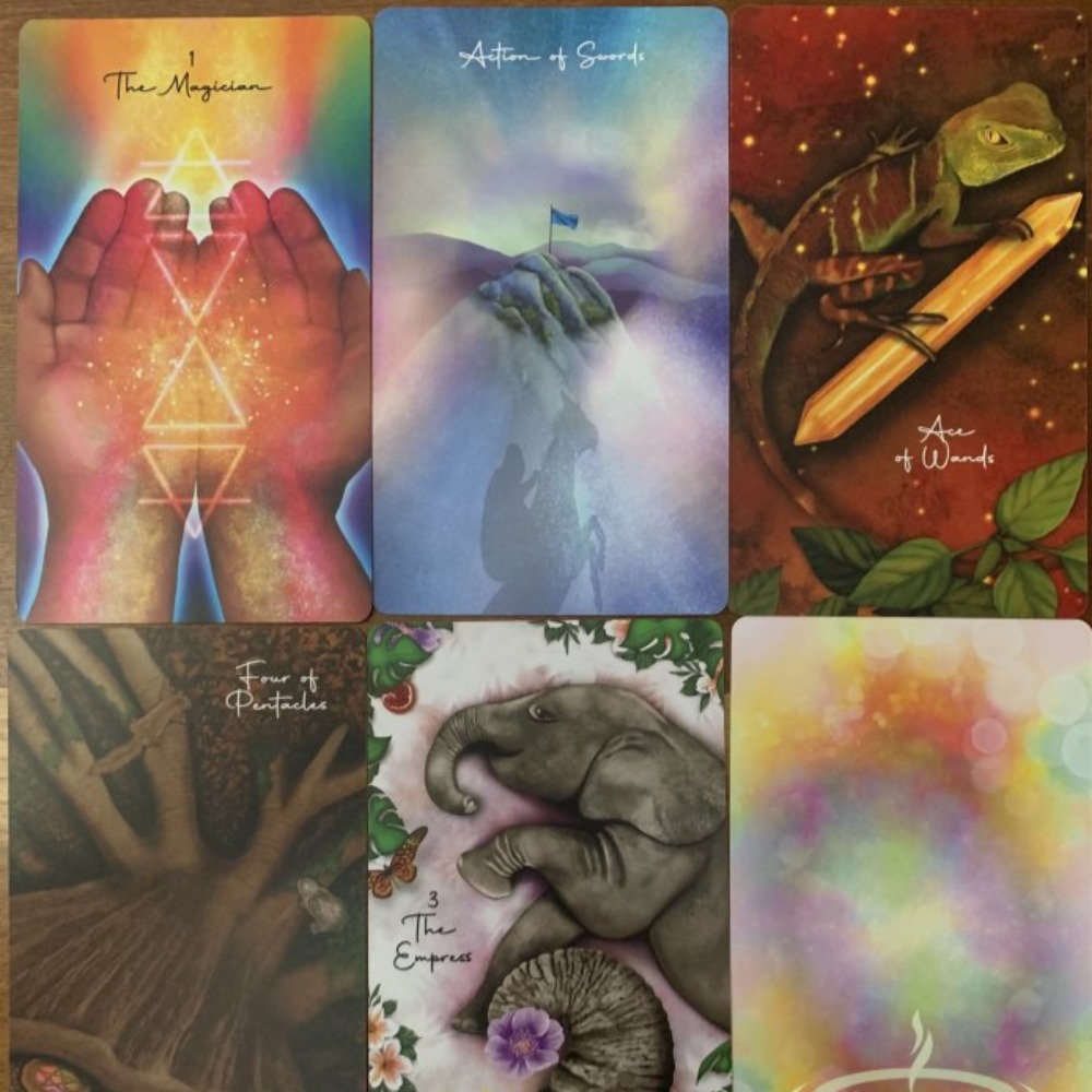 ไพ่ทาโรต์ของ Oneness 10.3*6 ซม - Tarot Cards Deck With Guidebook บทวิจารณ์และราคา