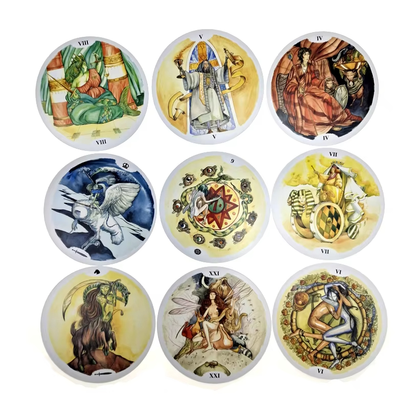 ไพ่ทาโรต์วงกลมแห่งชีวิตแบบใหม่ - Tarot Cards Deck With Guidebook บทวิจารณ์และราคา