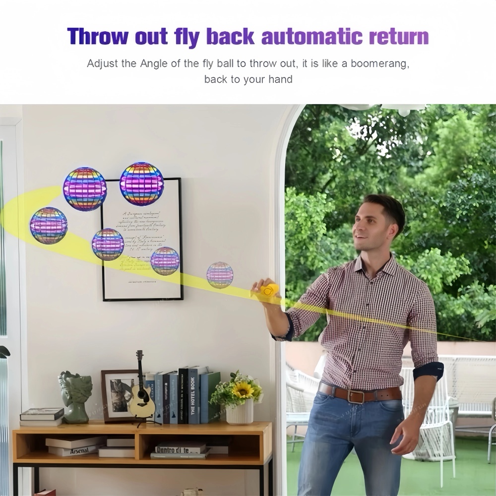 Flying Orb Boomerang Ball ไฟ L - Stem Solar Robot Kit For Kids บทวิจารณ์และราคา