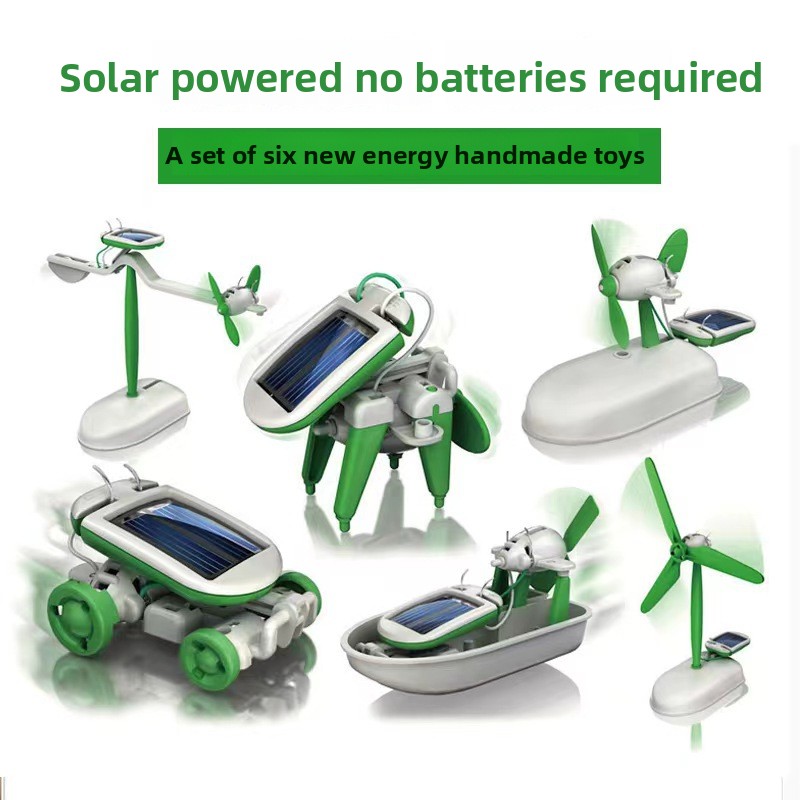 ชุดหุ่นยนต์ 6 in 1 DIY หุ่นยนต - Stem Solar Robot Kit For Kids บทวิจารณ์และราคา
