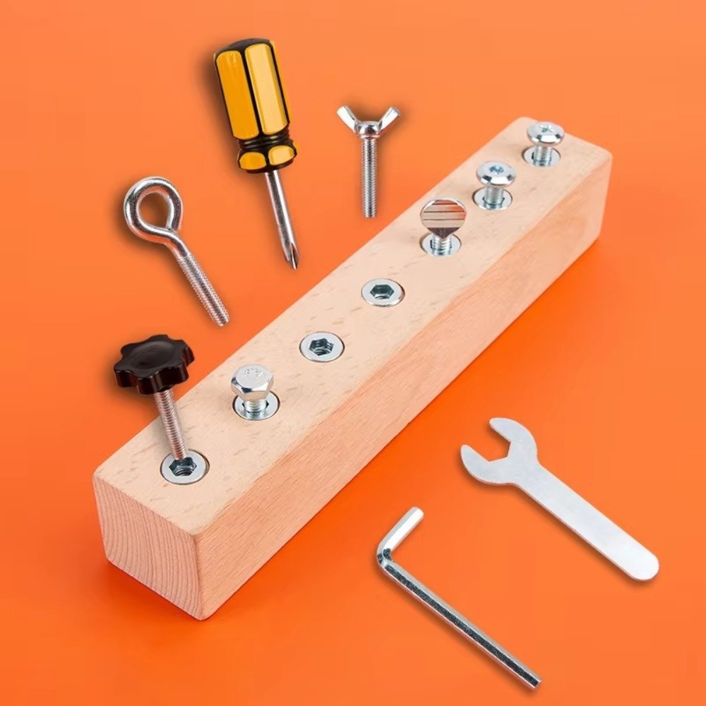 บอร์ดกิจกรรมแบบพกพาใหม่สำหรับเ - Montessori Wooden Busy Board Toddler บทวิจารณ์และราคา