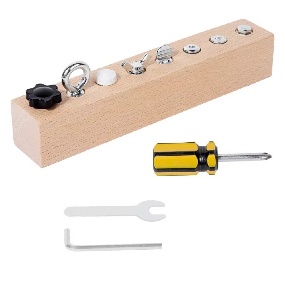 บอร์ดกิจกรรมแบบพกพาใหม่สำหรับเ - Montessori Wooden Busy Board Toddler บทวิจารณ์และราคา