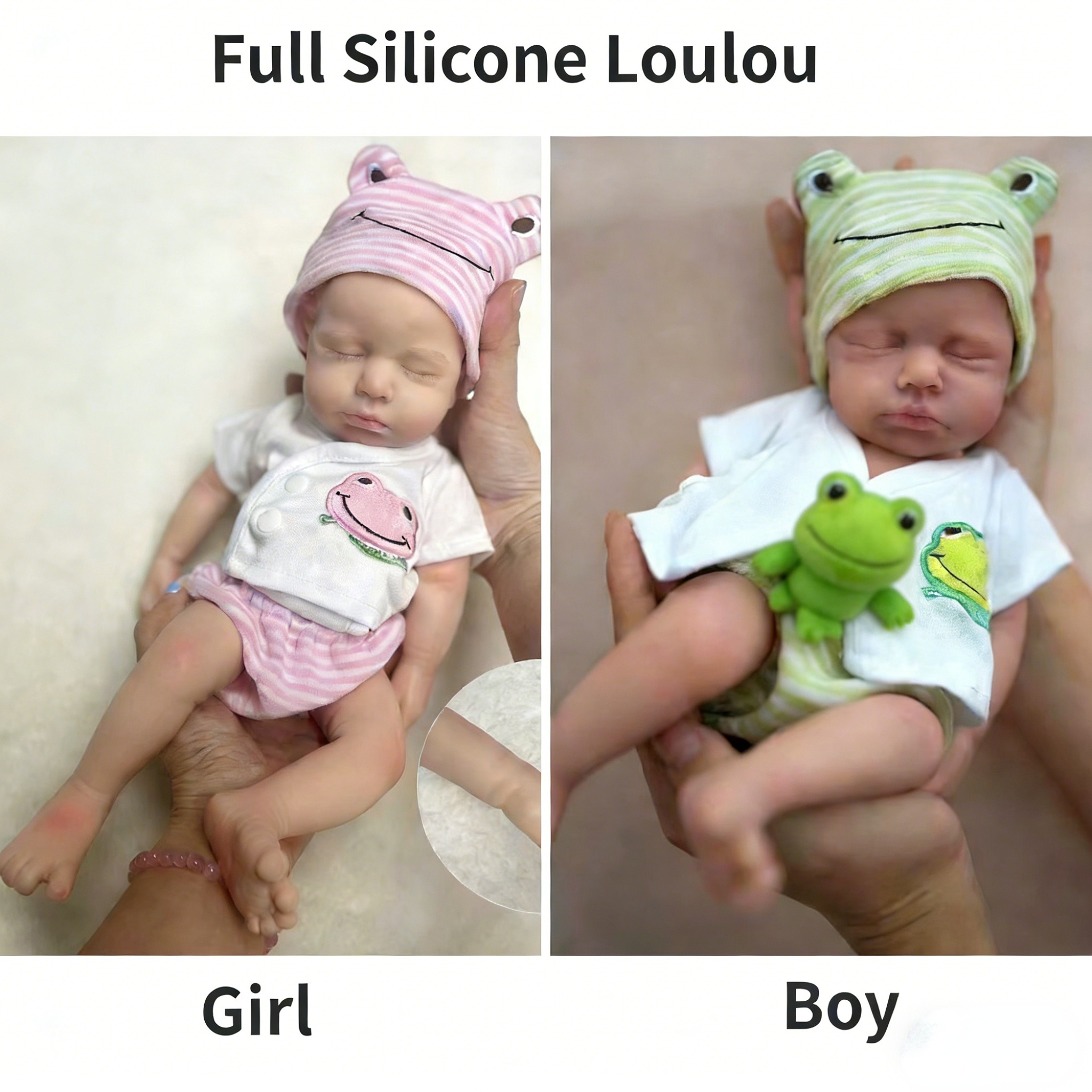 ตุ๊กตา OtardDolls Loulou สามาร - Reborn Baby Doll Silicone Realistic บทวิจารณ์และราคา