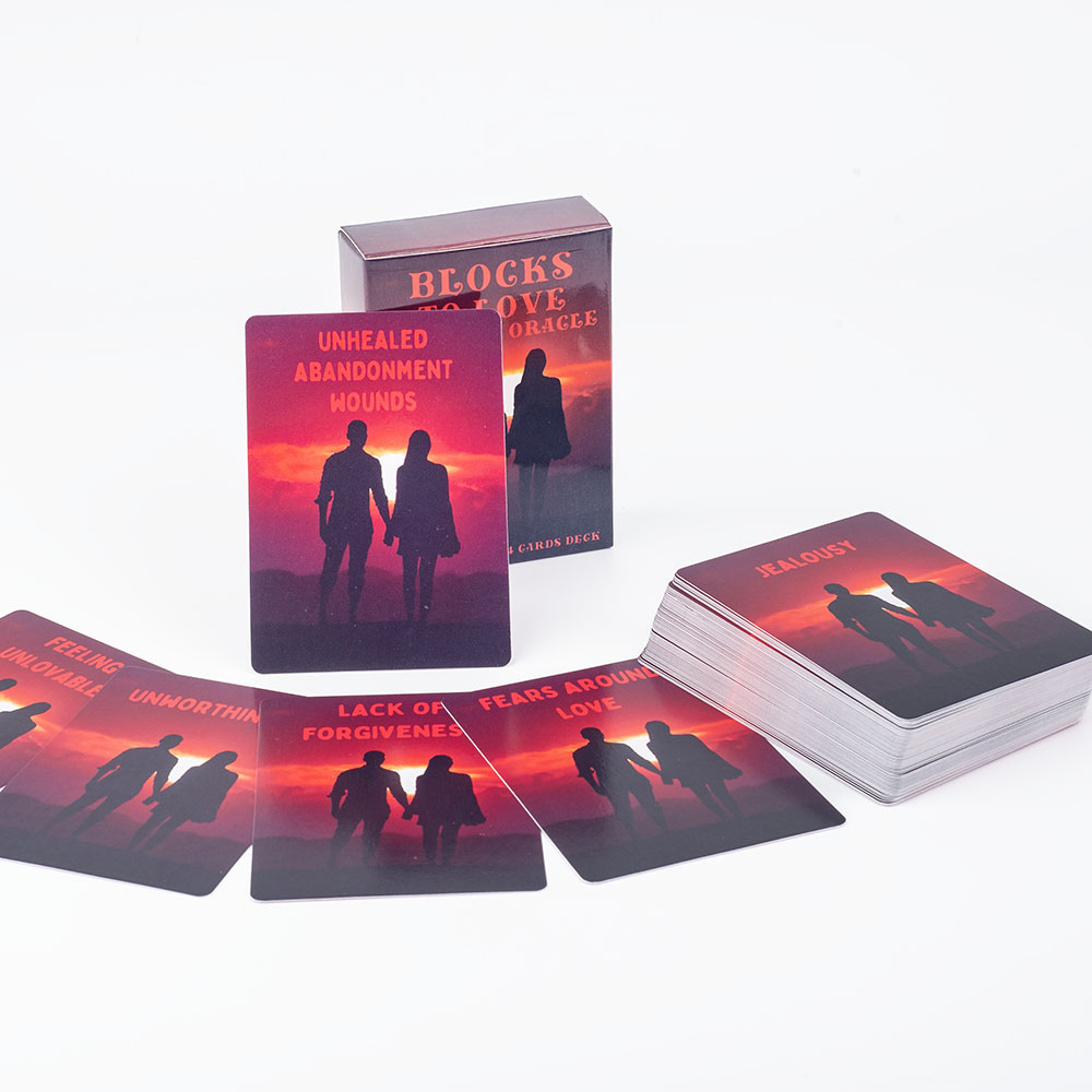 Blocks to Love Oracle 64 การ์ด - Tarot Cards Deck With Guidebook บทวิจารณ์และราคา