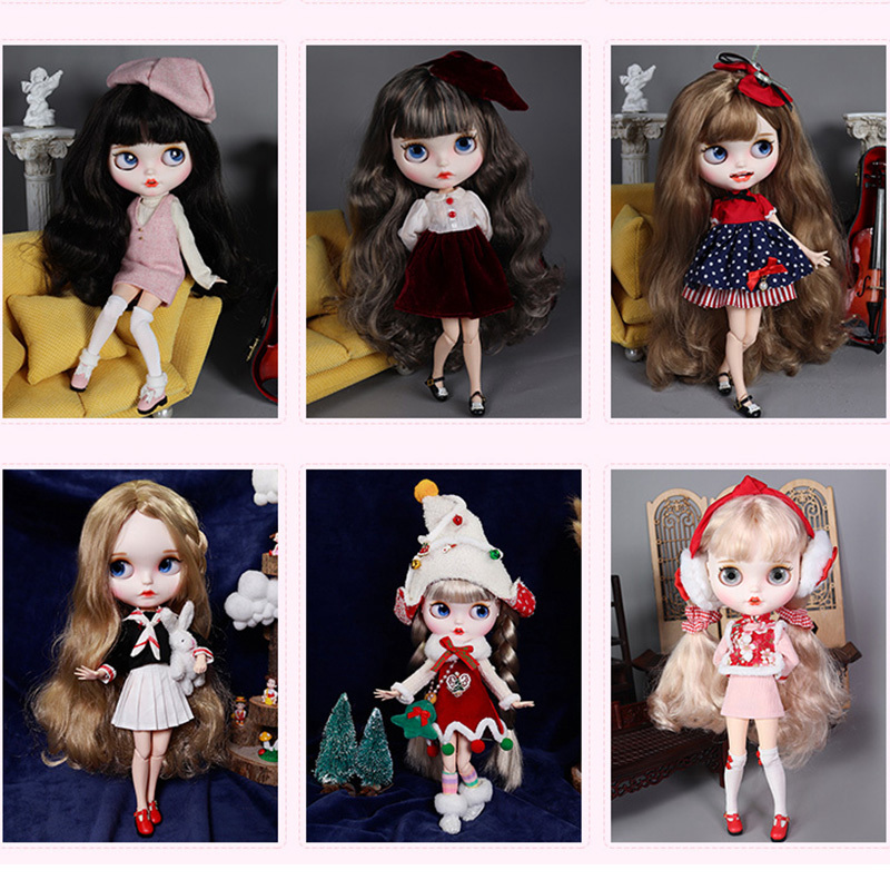 ตุ๊กตา Blyth ขนาด 1/6 แบบข้อต่ - Bjd Doll 1 6 Full Set With Clothes บทวิจารณ์และราคา