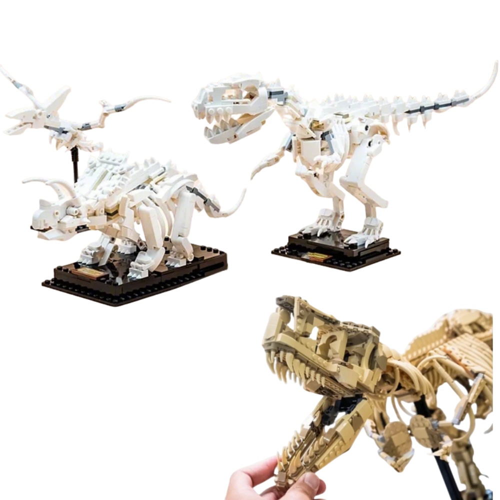 ชุดของเล่นตัวต่อไดโนเสาร์ ฟอสซ - Building Blocks บทวิจารณ์และราคา