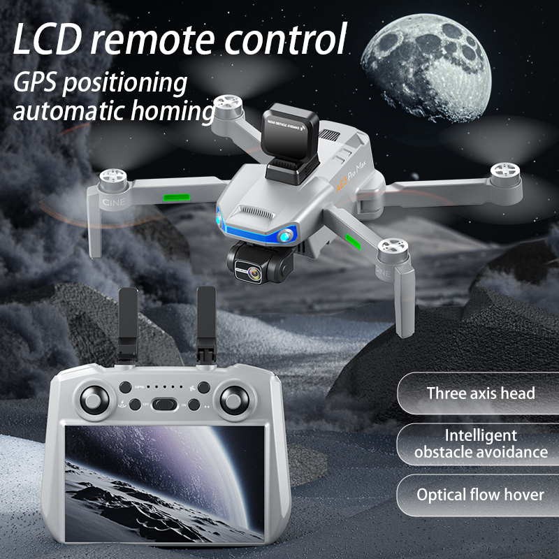AE3 PRO Max ใหม่ LCD SC GPS Dr - Fpv Brushless Rc Drone 4K บทวิจารณ์และราคา