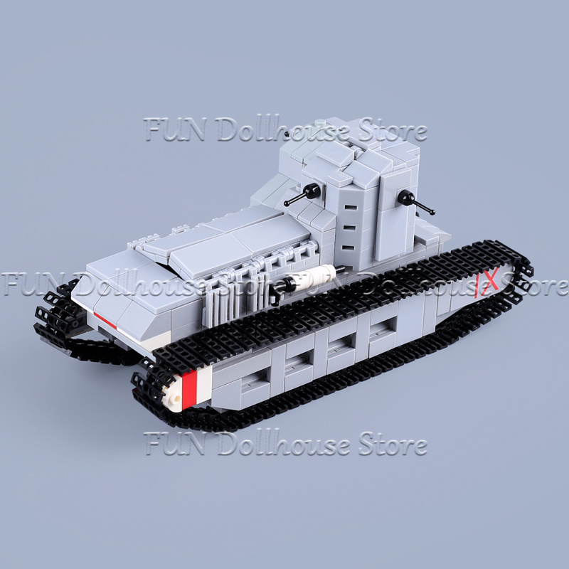 โมเดลทหารกองทัพสงครามโลกครั้งท - Lego Compatible Military Tank บทวิจารณ์และราคา