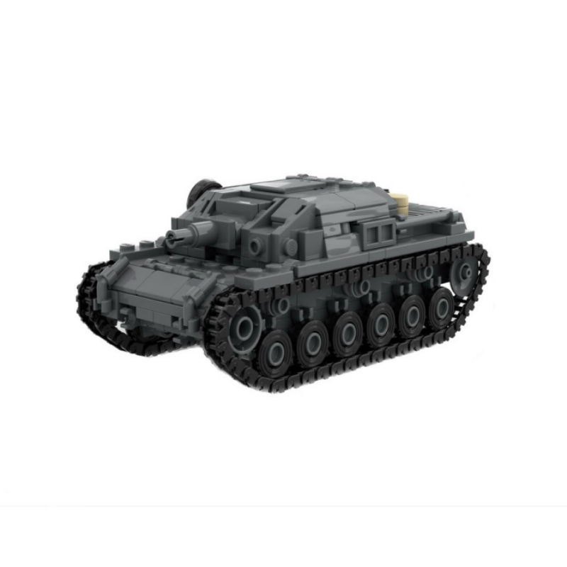 MOC ทหารถัง B รุ่นอนุภาคขนาดเล - Lego Compatible Military Tank บทวิจารณ์และราคา