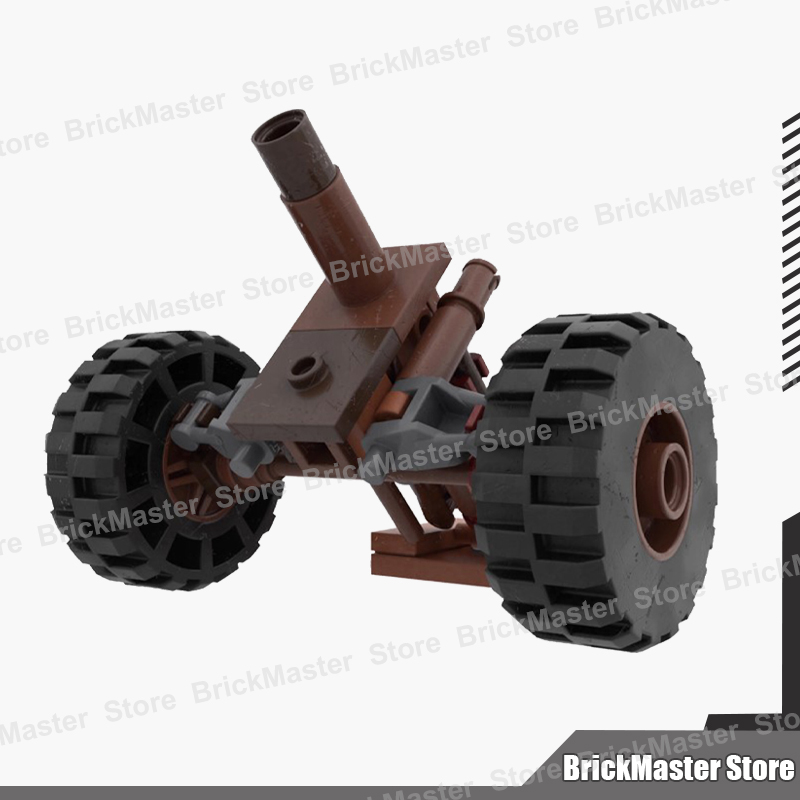 MOC ฉากสงครามทางทหาร ถังแก๊ส ป - Lego Compatible Military Tank บทวิจารณ์และราคา
