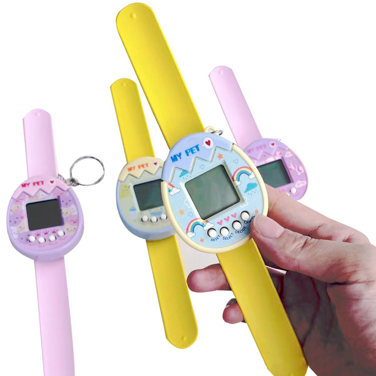 นาฬิกาสัตว์เลี้ยงอิเล็กทรอนิกส - Tamagotchi Electronic Pet Virtual บทวิจารณ์และราคา