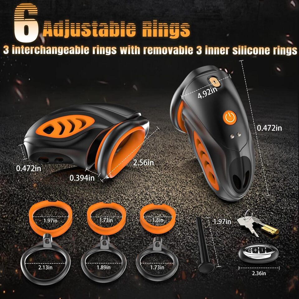 กรงล็อคอวัยวะเพศชายแบบไร้สายพร - Remote Control Toys บทวิจารณ์และราคา