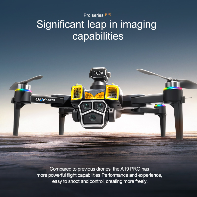 โดรนรุ่น Original A19 PRO กล้อ - Fpv Brushless Rc Drone 4K บทวิจารณ์และราคา