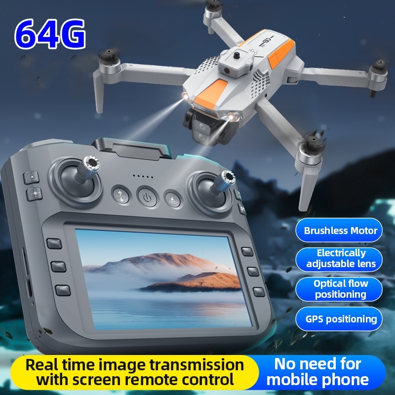 LF669 FPV Drone 5G 4.5 นิ้วหน้ - Fpv Brushless Rc Drone 4K บทวิจารณ์และราคา