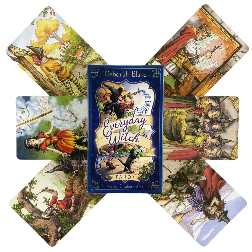 ไพ่ทาโรต์แม่มดทุกวันดาดฟ้า Ora - Tarot Cards Deck With Guidebook บทวิจารณ์และราคา
