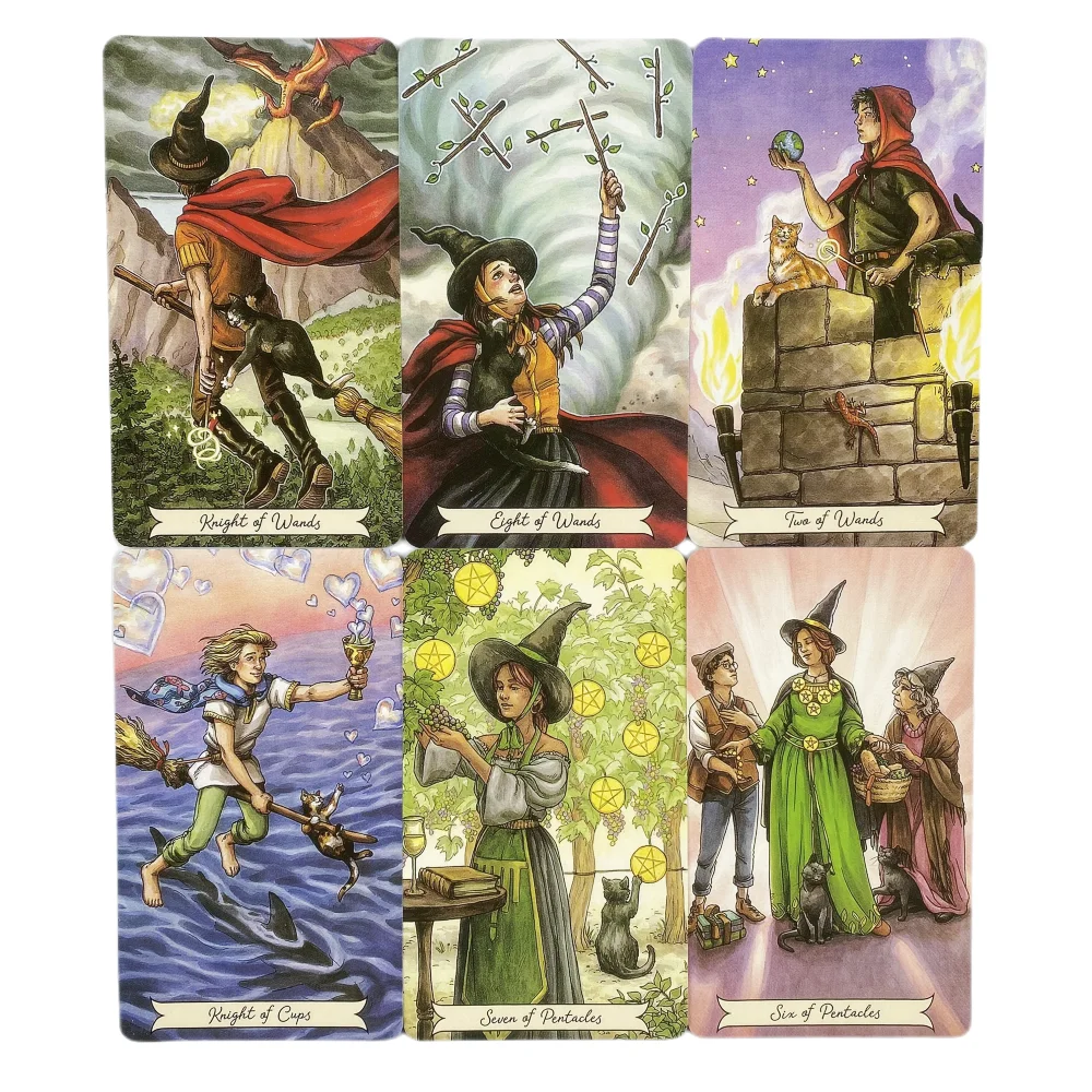 ไพ่ทาโรต์แม่มดทุกวันดาดฟ้า Ora - Tarot Cards Deck With Guidebook บทวิจารณ์และราคา