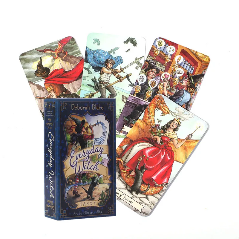 ไพ่ทาโรต์แม่มดทุกวันดาดฟ้า Ora - Tarot Cards Deck With Guidebook บทวิจารณ์และราคา