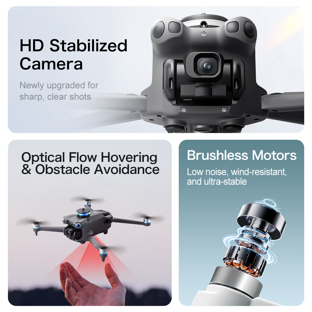 โดรน GT60 GPS แบบพับได้ หน้าจอ - Fpv Brushless Rc Drone 4K บทวิจารณ์และราคา