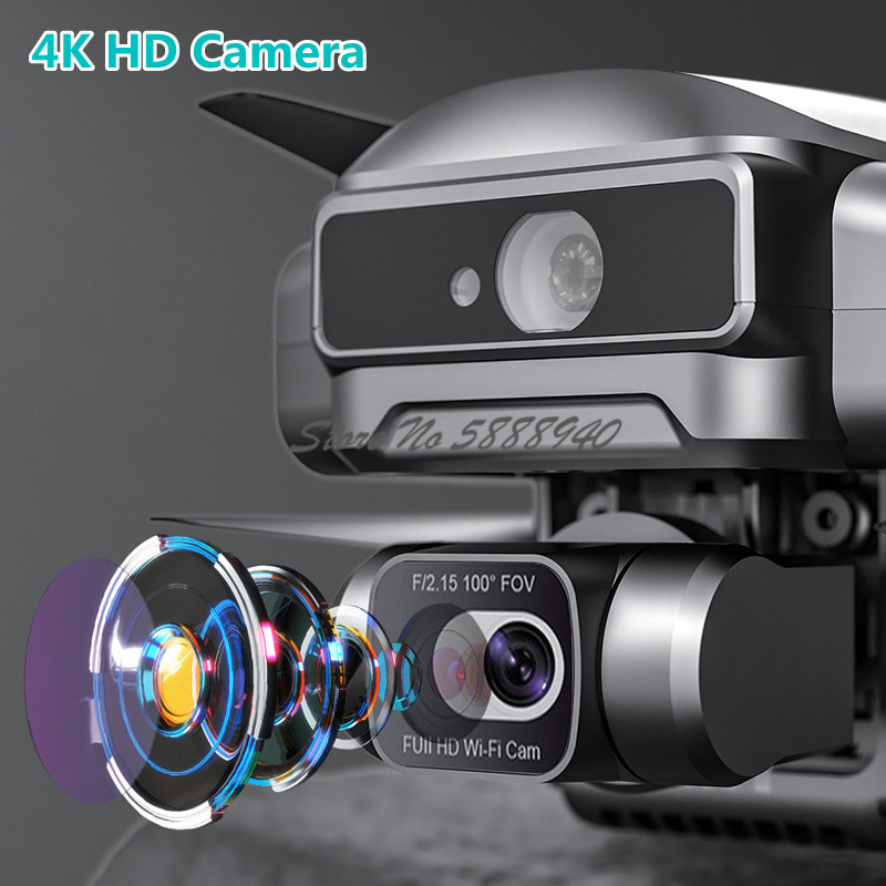 Professional Aerial จริง 4K GP - Fpv Brushless Rc Drone 4K บทวิจารณ์และราคา