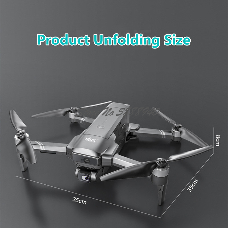 Professional Aerial จริง 4K GP - Fpv Brushless Rc Drone 4K บทวิจารณ์และราคา