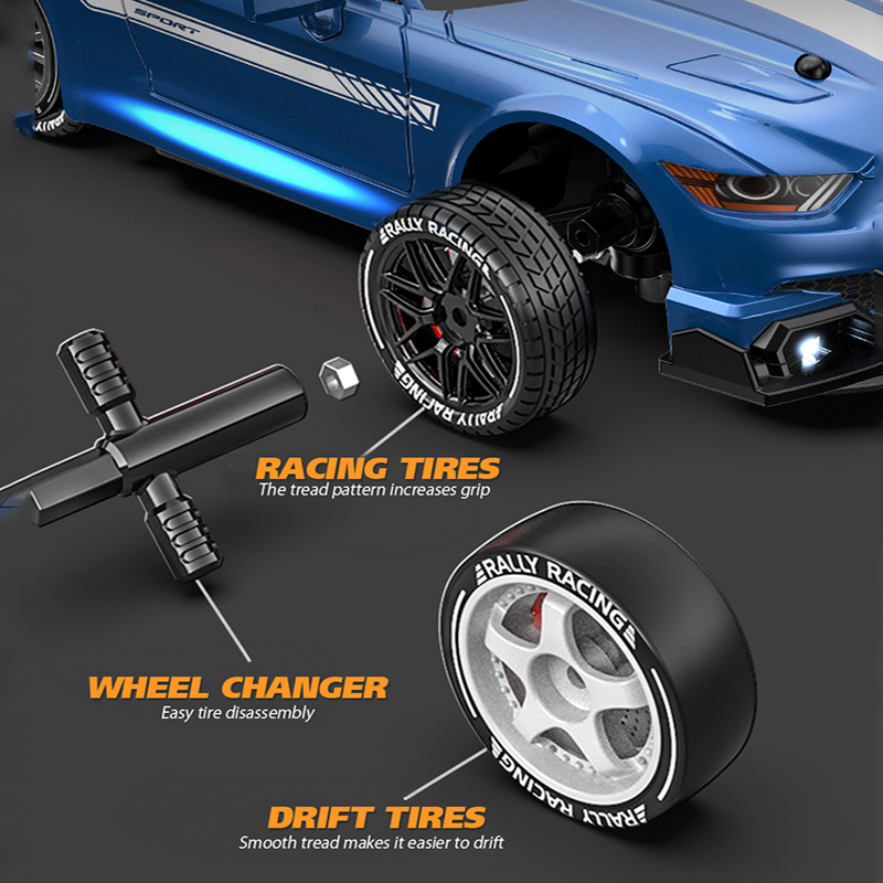 รถบังคับวิทยุ RC Drift 2.4GHz  - Rc Drift Car 1 24 Scale 4Wd บทวิจารณ์และราคา