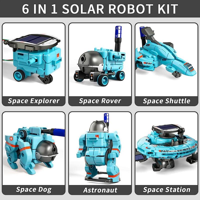 ชุดหุ่นยนต์พลังงานแสงอาทิตย์6  - Stem Solar Robot Kit For Kids บทวิจารณ์และราคา