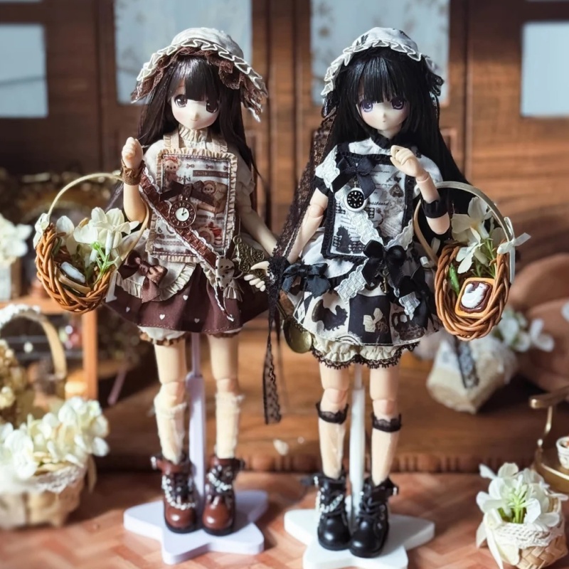 ชุดเสื้อผ้าตุ๊กตา BJD สไตล์โลล - Bjd Doll 1 6 Full Set With Clothes บทวิจารณ์และราคา