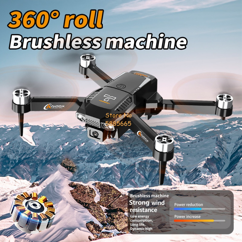 4K กล้องคู่ Optical Flow Brush - Fpv Brushless Rc Drone 4K บทวิจารณ์และราคา