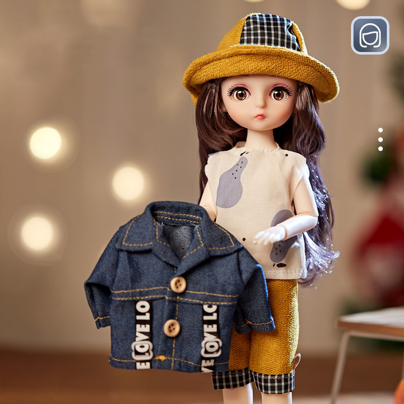 ตุ๊กตา BJD ขนาด 1/6 ข้อต่อแบบล - Bjd Doll 1 6 Full Set With Clothes บทวิจารณ์และราคา