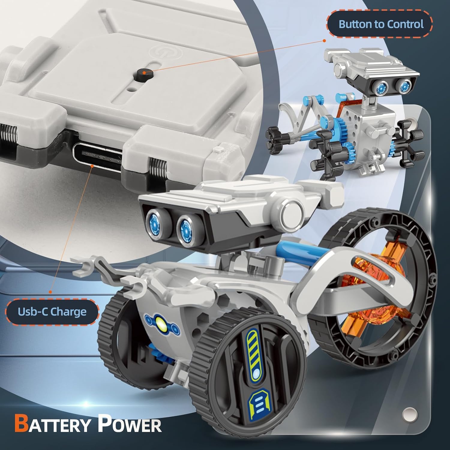 ชุดของเล่นหุ่นยนต์พลังงานแสงอา - Stem Solar Robot Kit For Kids บทวิจารณ์และราคา