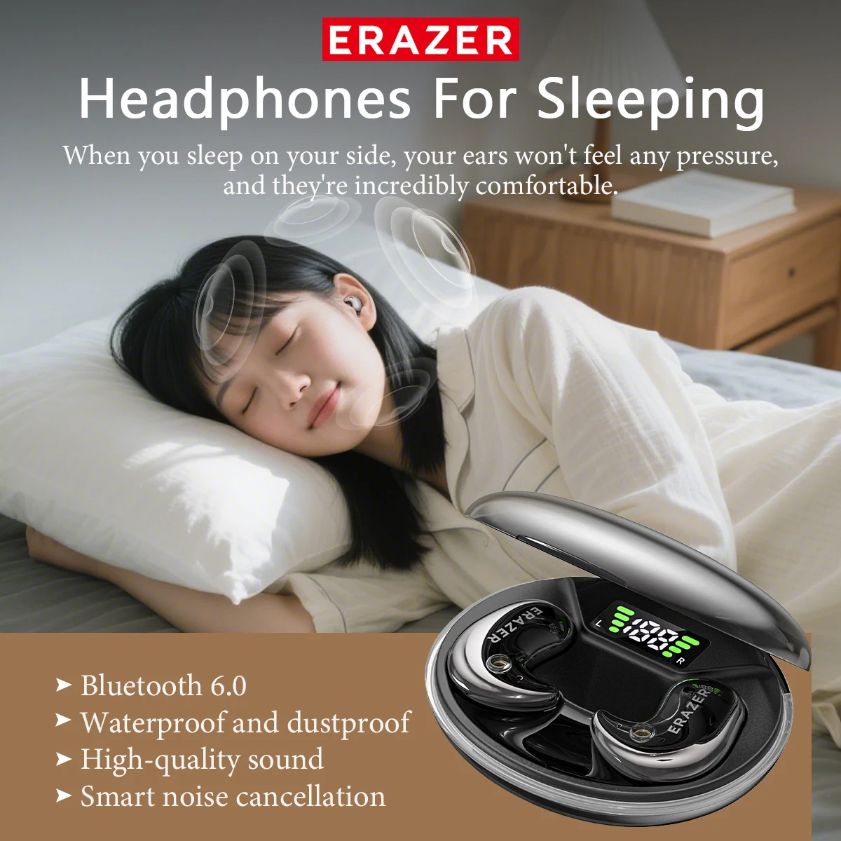 หูฟังบลูทูธแบบอินเอียร์ EARZER - Video Games บทวิจารณ์และราคา