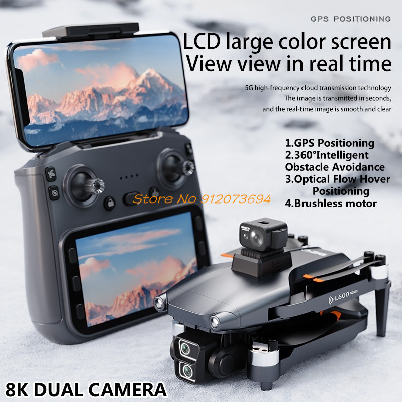 8K EIS ป้องกันการสั่นไหว Brush - Fpv Brushless Rc Drone 4K บทวิจารณ์และราคา