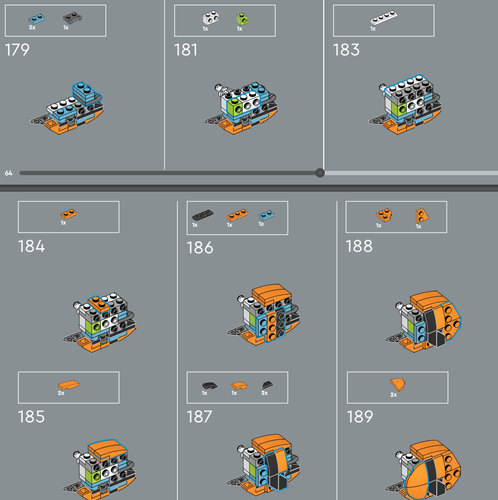 1190 ชิ้น บล็อกตัวต่อ 3D รูปม้ - Building Blocks บทวิจารณ์และราคา