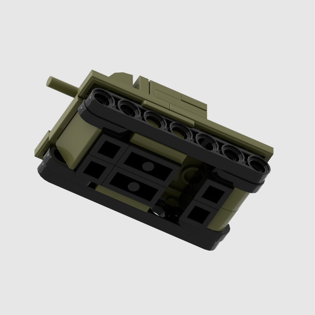 ของตกแต่งรถทหารแบบตั้งโต๊ะ, รถ - Lego Compatible Military Tank บทวิจารณ์และราคา