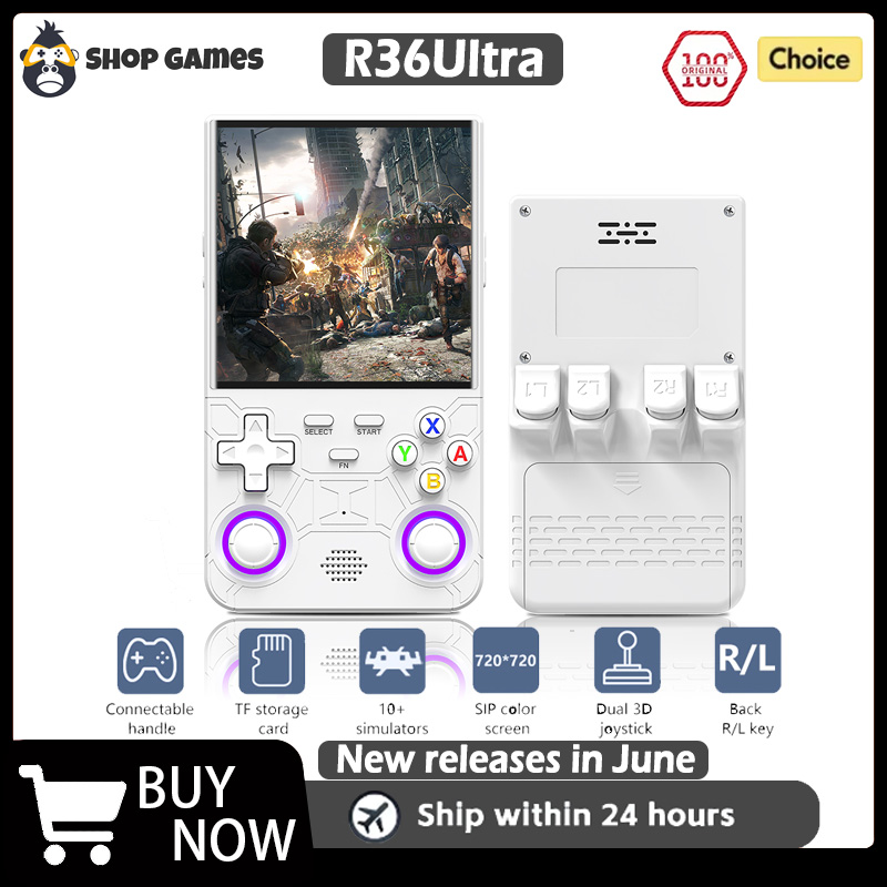 เครื่องเล่นวิดีโอเกม R36 Ultra - Retro Handheld Game Console R36S บทวิจารณ์และราคา