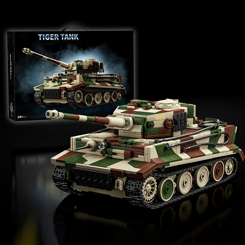 1:28 ชุดตัวต่อรถถังเยอรมันไทเก - Lego Compatible Military Tank บทวิจารณ์และราคา