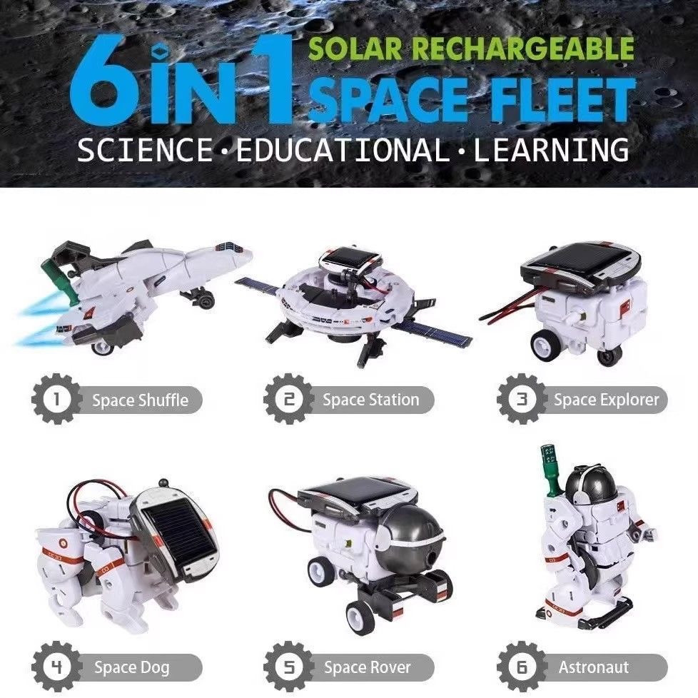 ชุดหุ่นยนต์พลังงานแสงอาทิตย์ S - Stem Solar Robot Kit For Kids บทวิจารณ์และราคา