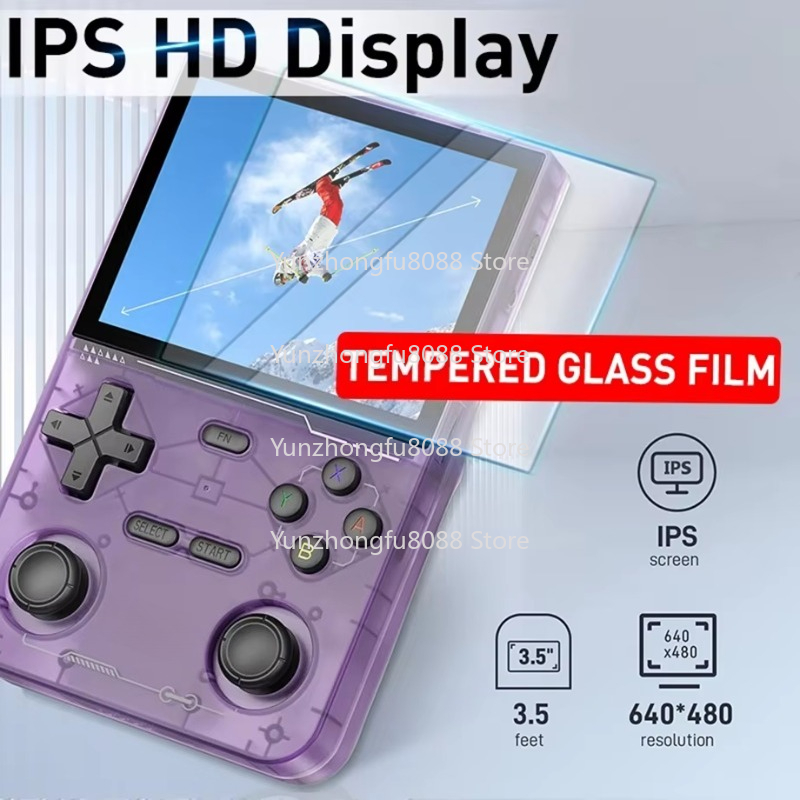 เครื่องเล่นเกมพกพา L K36 หน้าจ - Retro Handheld Game Console R36S บทวิจารณ์และราคา