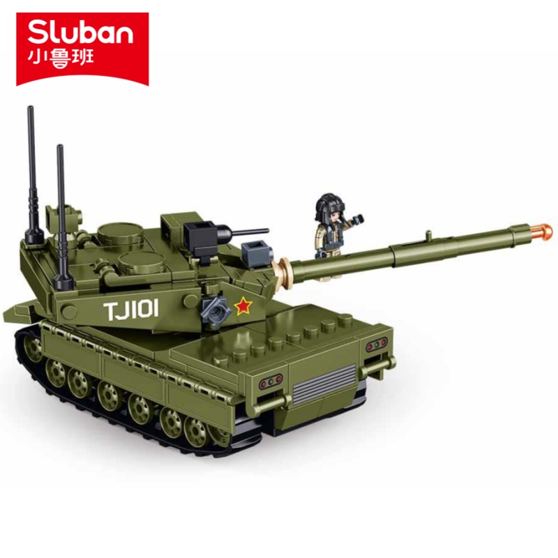 Sluban 183PCS กองทัพรถถังหลักร - Lego Compatible Military Tank บทวิจารณ์และราคา
